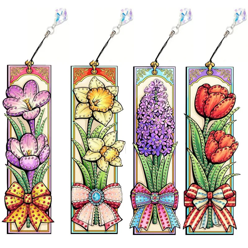 DIY Diamond Art Bookmark Craft Kit