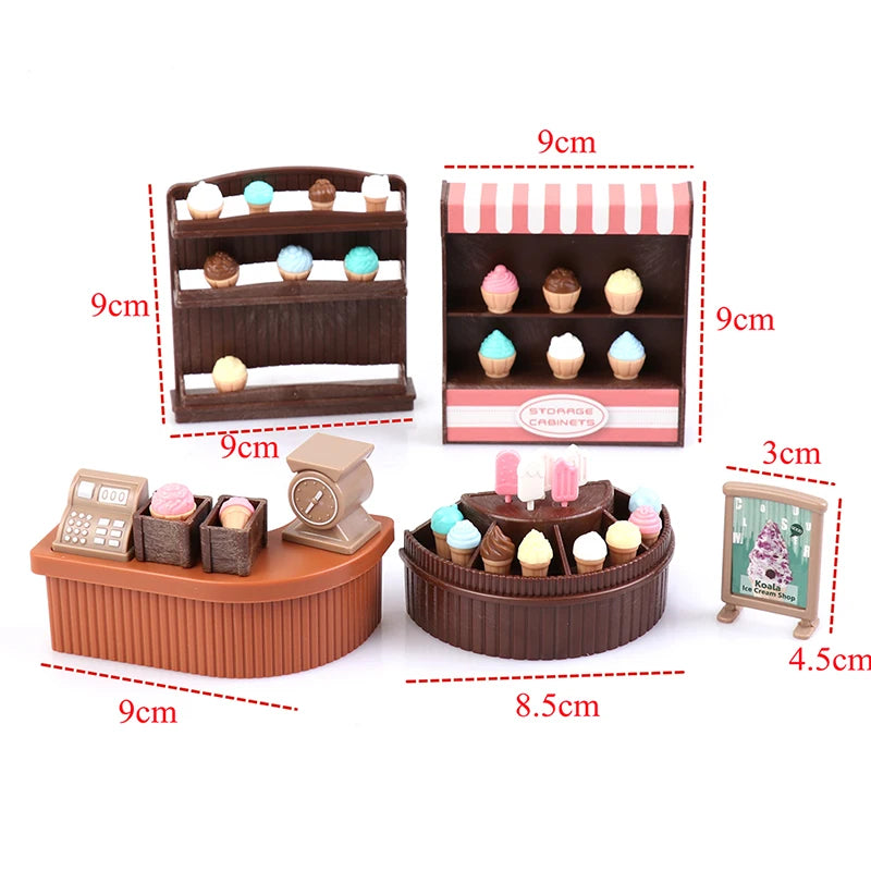 Miniature Dollhouse Furniture Set for 1:12 Scale Dolls