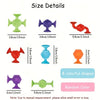 Soft Silicone Suction Bath Toys for Toddlers