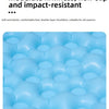 Light blue inflatable bubble base for a play pool