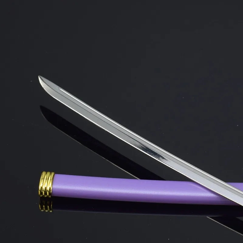 Compact Metal Katana – Bleach Anime Inspired Sword with Scabbard
