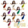 Mini Jesus Figurine Set for Easter Decorations