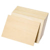 Natural Birch Basswood Sheets for DIY Crafts and Painting