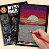 Mystery Mosaic Color by Number Coloring Book for Adults