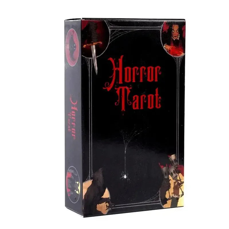 Gothic Horror Tarot Card Deck – 78 Full English Cards