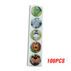 Spanish Motivational Reward Stickers for Kids – Cute Animal Encouragement Sticker Roll
