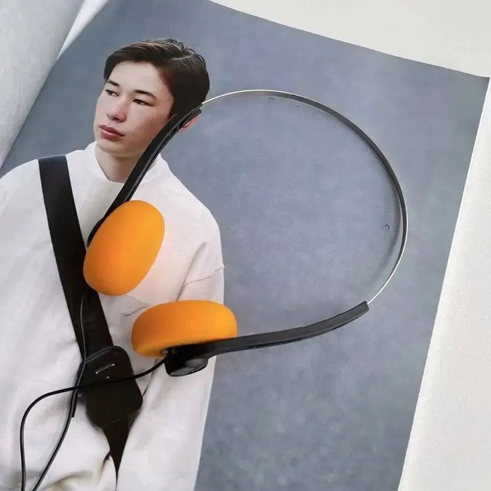 Retro 3.5mm Wired Earphones with Memory Foam Pads
