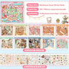 3D Landscape Sticker Collection Book for Scrapbooking & Journaling