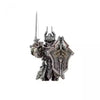 A detailed metal figurine of an Adjudicator, a collectible for desktop display.