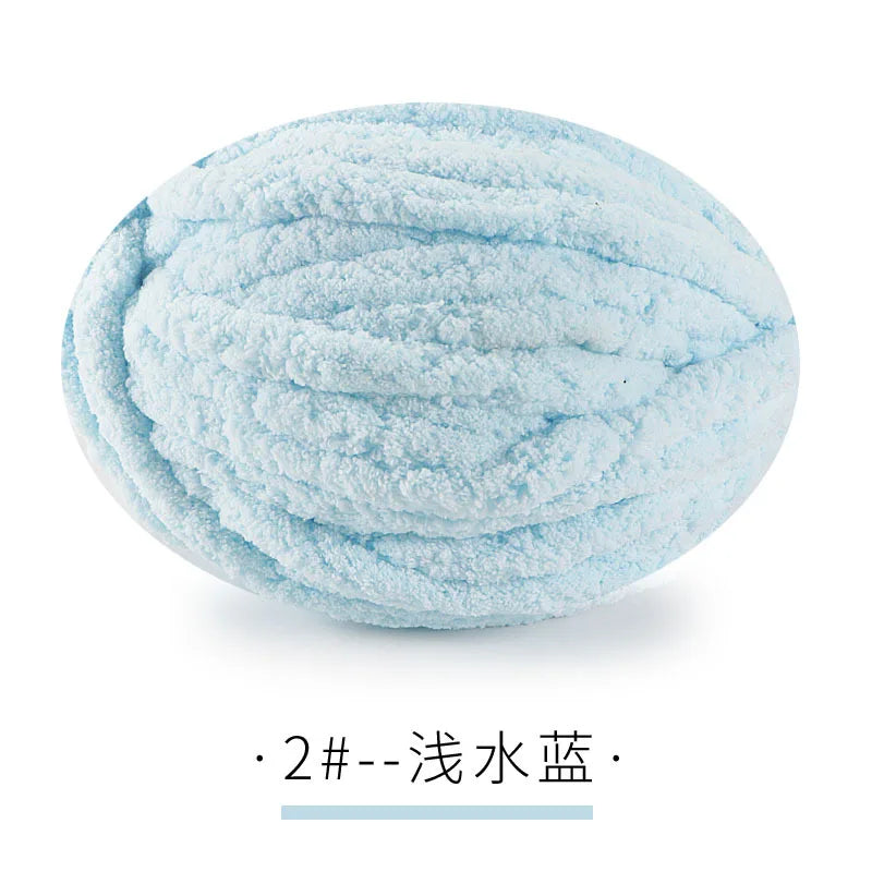 Chunky Chenille Yarn for Knitting and Crochet