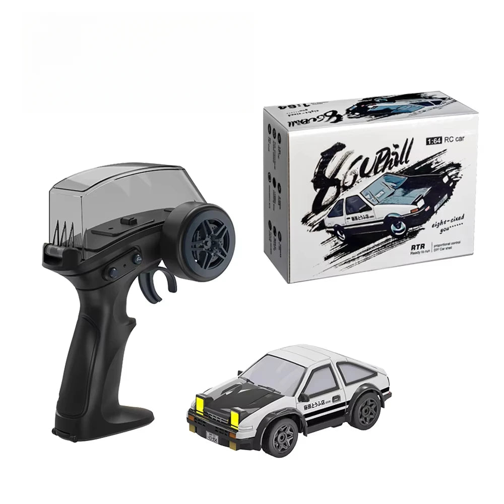 Mini 1/64 Scale RC Drift Car – 2.4G 4WD Off-Road Racing Toy