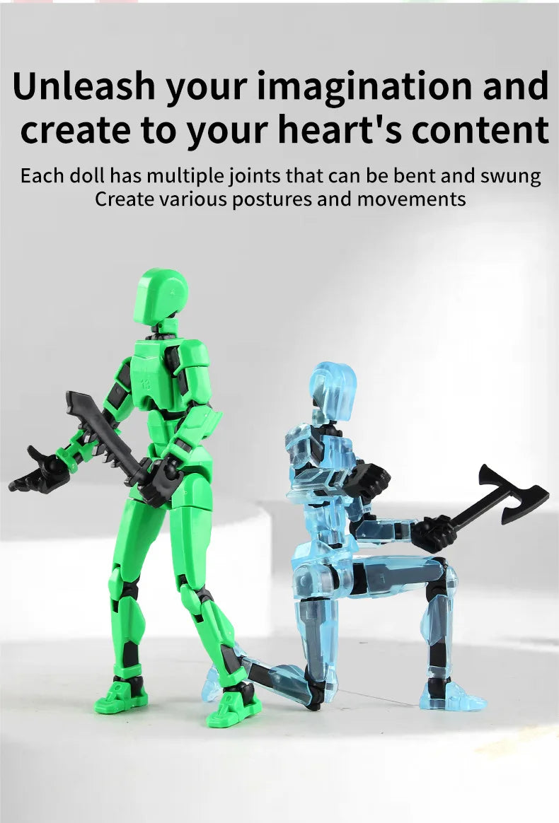 Articulated Shapeshift Robot Action Figure