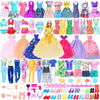 50-Piece Doll Fashion Wardrobe Set for 11.5-12 Inch Dolls