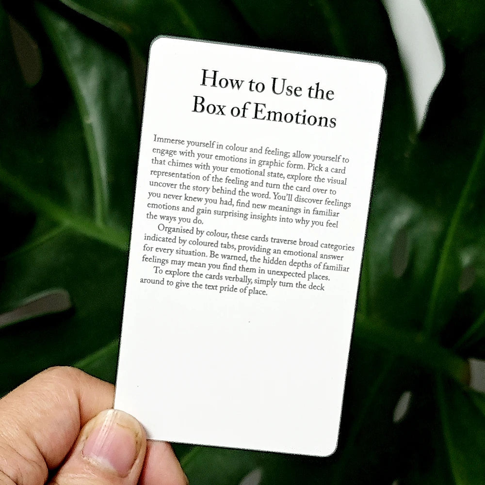 The Box of Emotions: 80 Cards to Explore and Understand Your Feelings