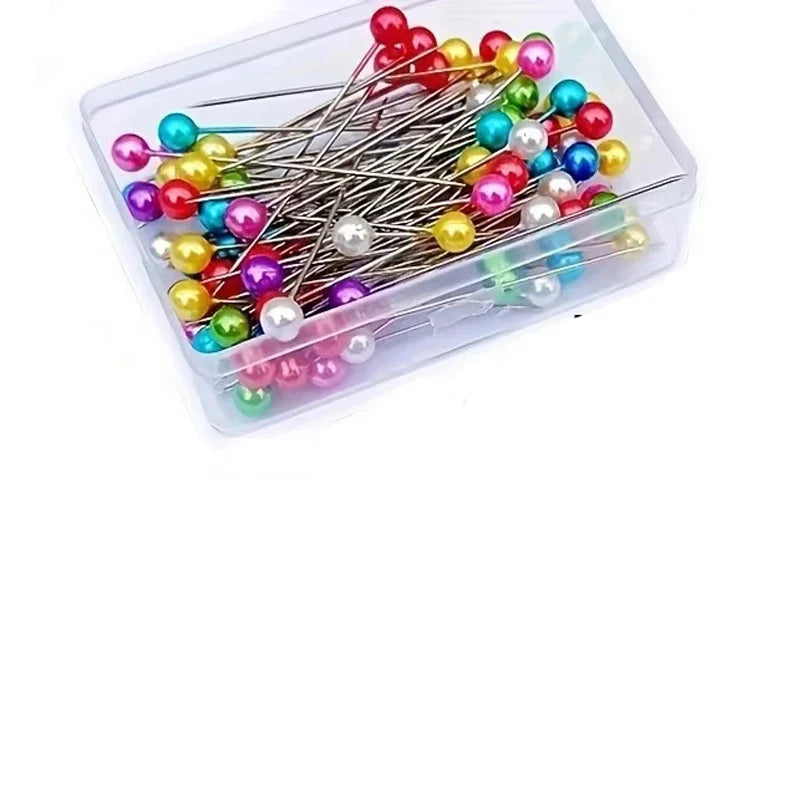 Pearlized Ball Head Sewing Pins for Quilting and Crafting