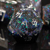 Handmade Resin Sharp Edge Dice Set for RPG Gaming