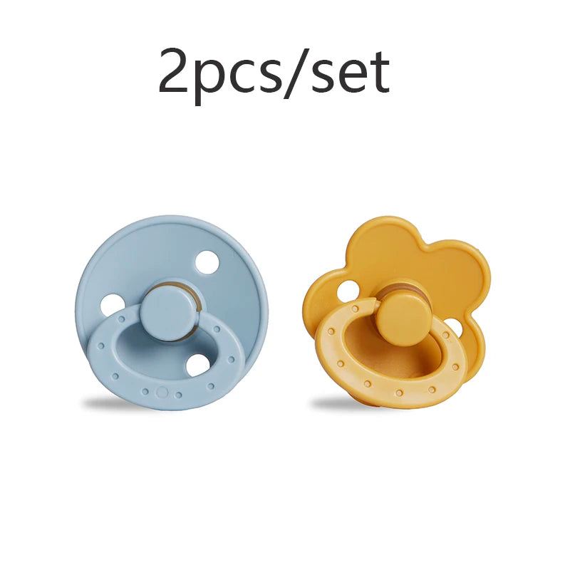 BPA-Free Silicone Baby Pacifier Set for Newborns