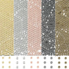 Rose Gold Plated Flat Round Spacer Beads for Jewelry Making