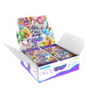 Box of My Little Pony 40th Anniversary Limited Edition trading cards featuring colorful ponies