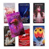 Mystic Red Rose Oracle Deck – 53-Card Situational Tarot Set for Love and Guidance