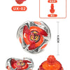 Metal Spinning Top Battle Toy with Launcher