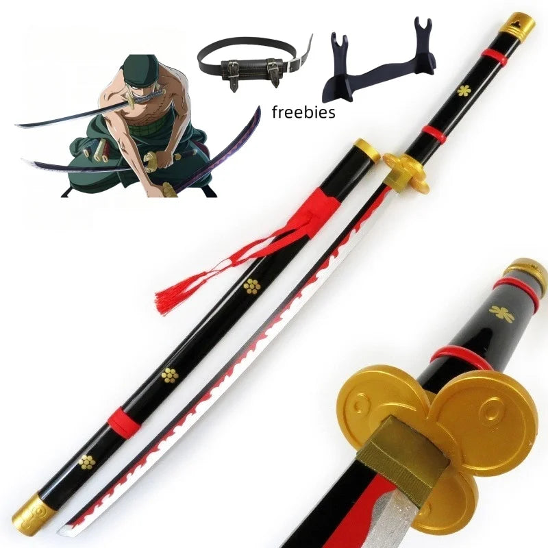 Roronoa Zoro Katana Cosplay Sword – 41-Inch Anime Replica