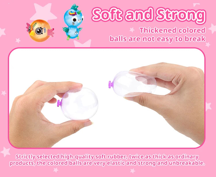 DIY Inflatable Balloon Craft Kit with Pump and Stickers