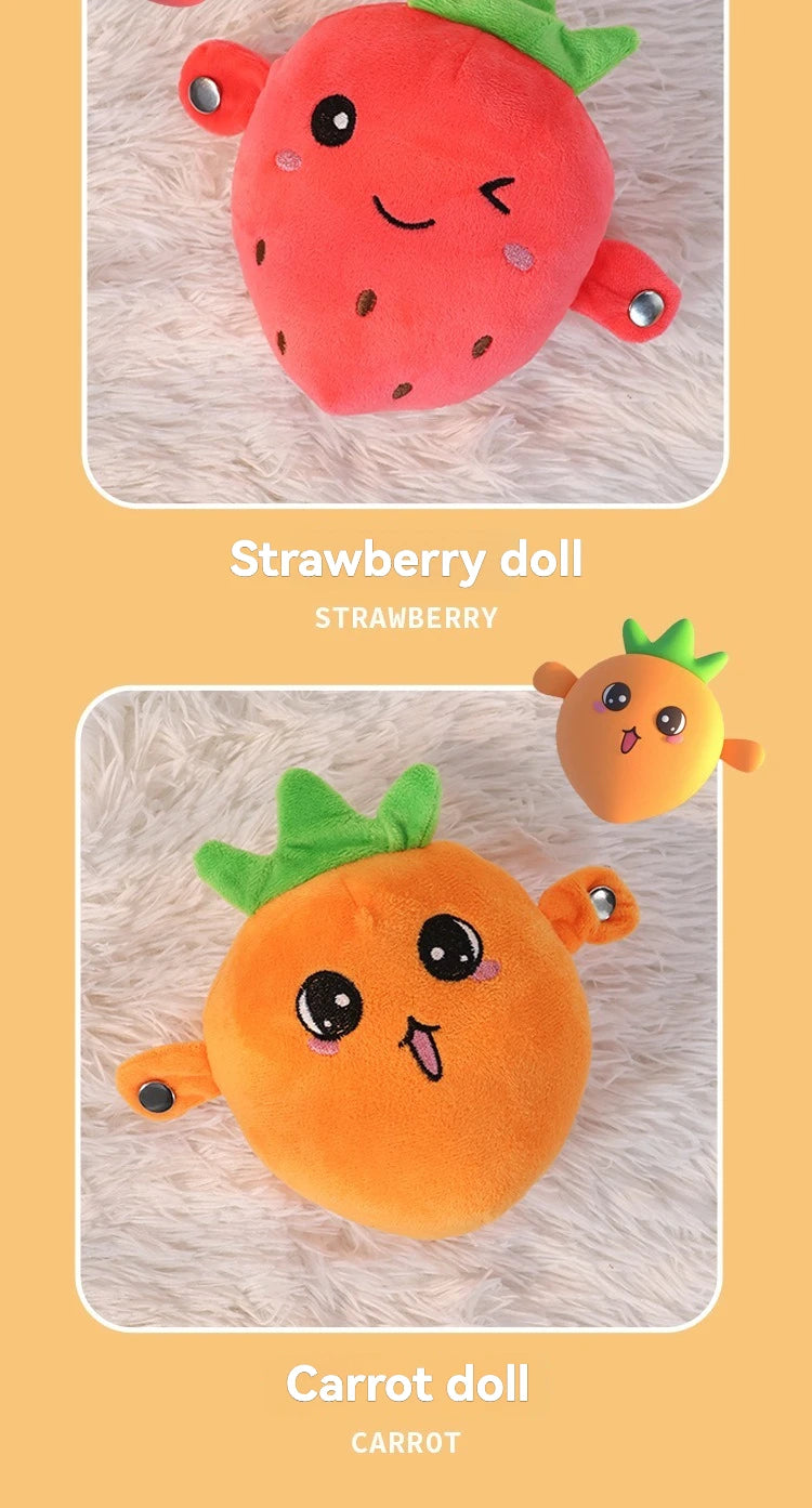 Fruit Metronome Plush Toy with Music