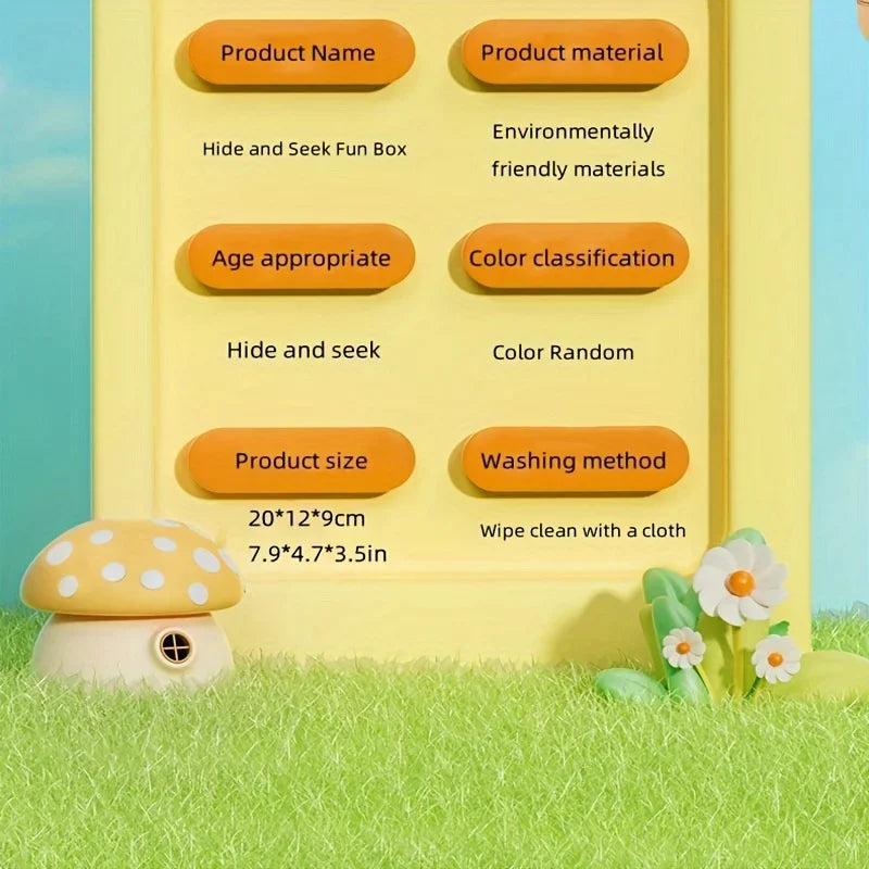 Montessori Pop-Up Animal Toy & Learning Box Set