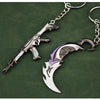 Valorant Reaver 2.0 Karambit Metal Keychain