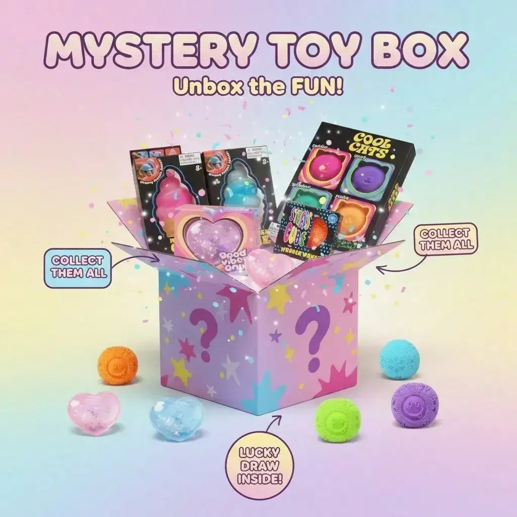 Mystery Squishy Surprise Box – Novelty Stress Relief Toy