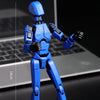 3D Articulated Action Figure Building Toy