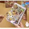 3D Landscape Sticker Collection Book for Scrapbooking & Journaling