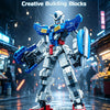 Mecha Robot Building Blocks Set - 648 Pieces, Poseable DIY Model Kit