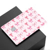 Pink Bowknot Anime Card Skin - Customizable Credit Card Cover