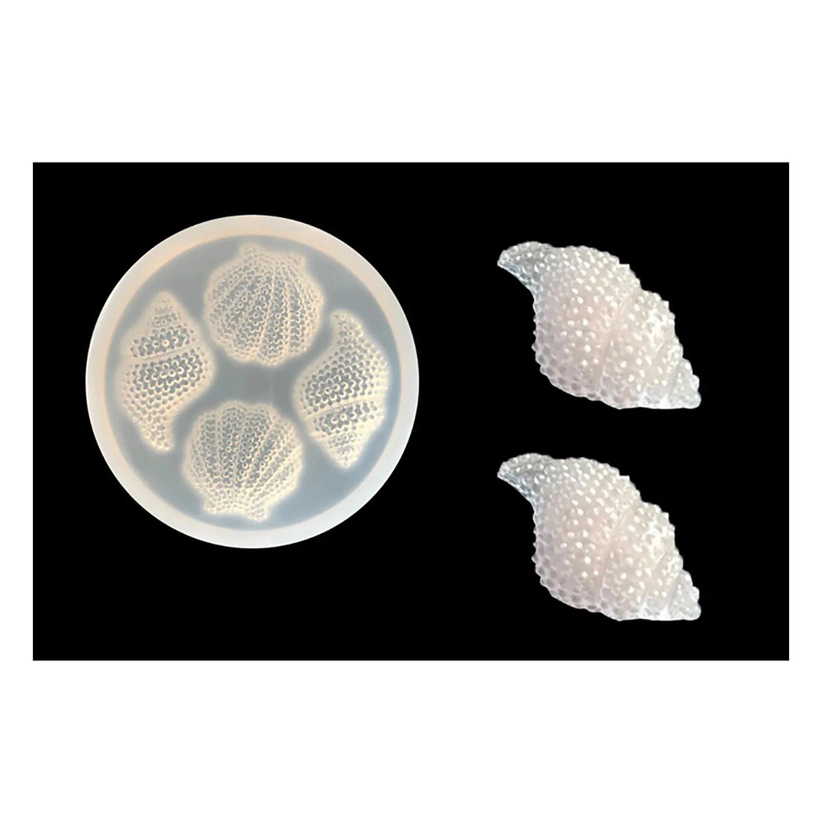 3D Shell & Starfish Fondant Mold Set