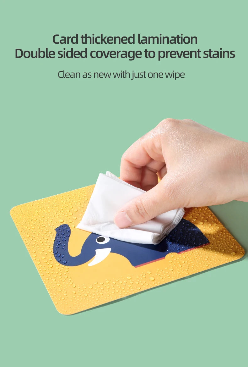 High-Contrast Baby Flash Cards for Visual Development