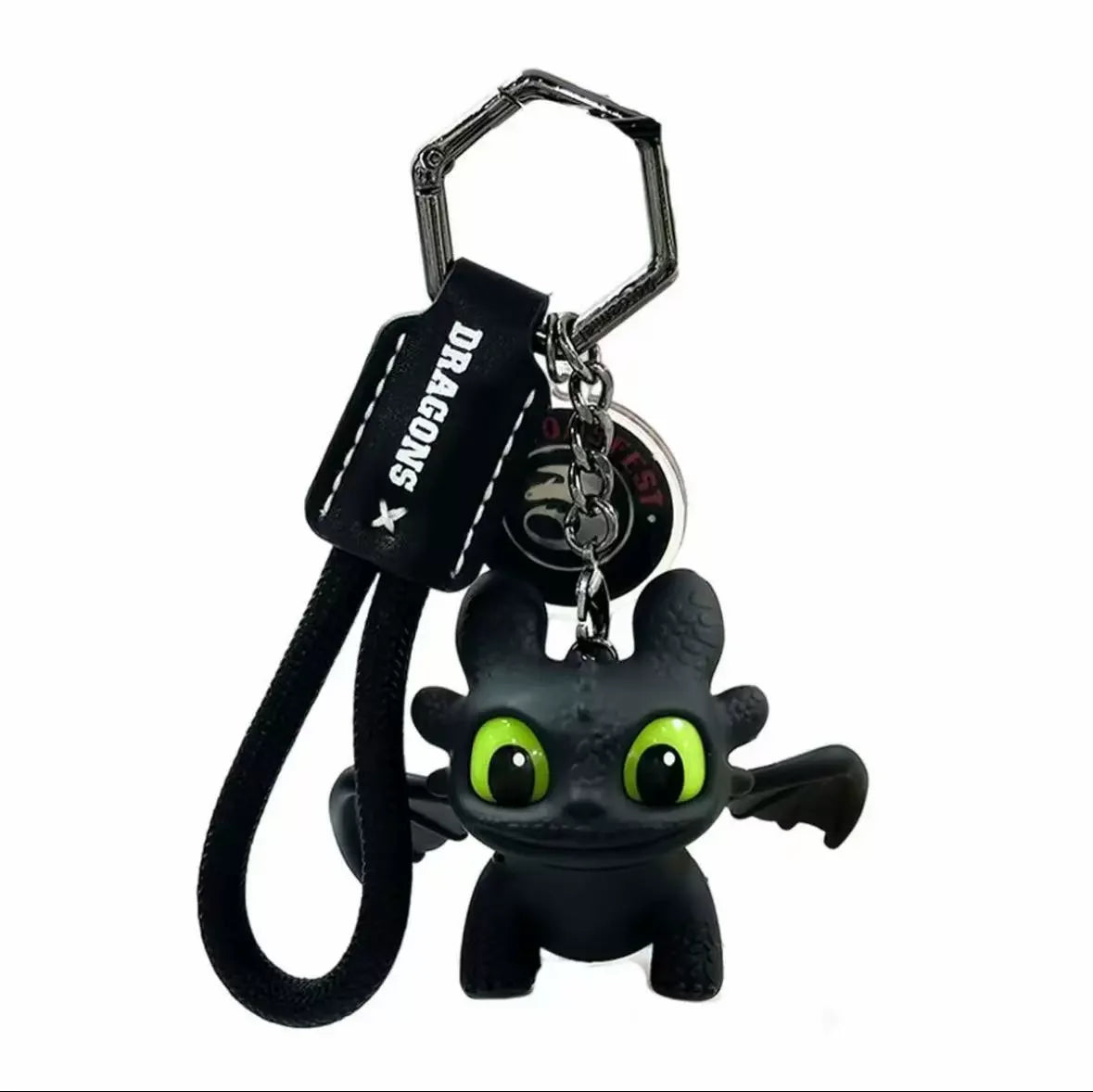 Glowing Toothless Dashboard Ornament with Movable Wings