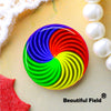 Handmade Rainbow Glass Cabochons for Jewelry Making