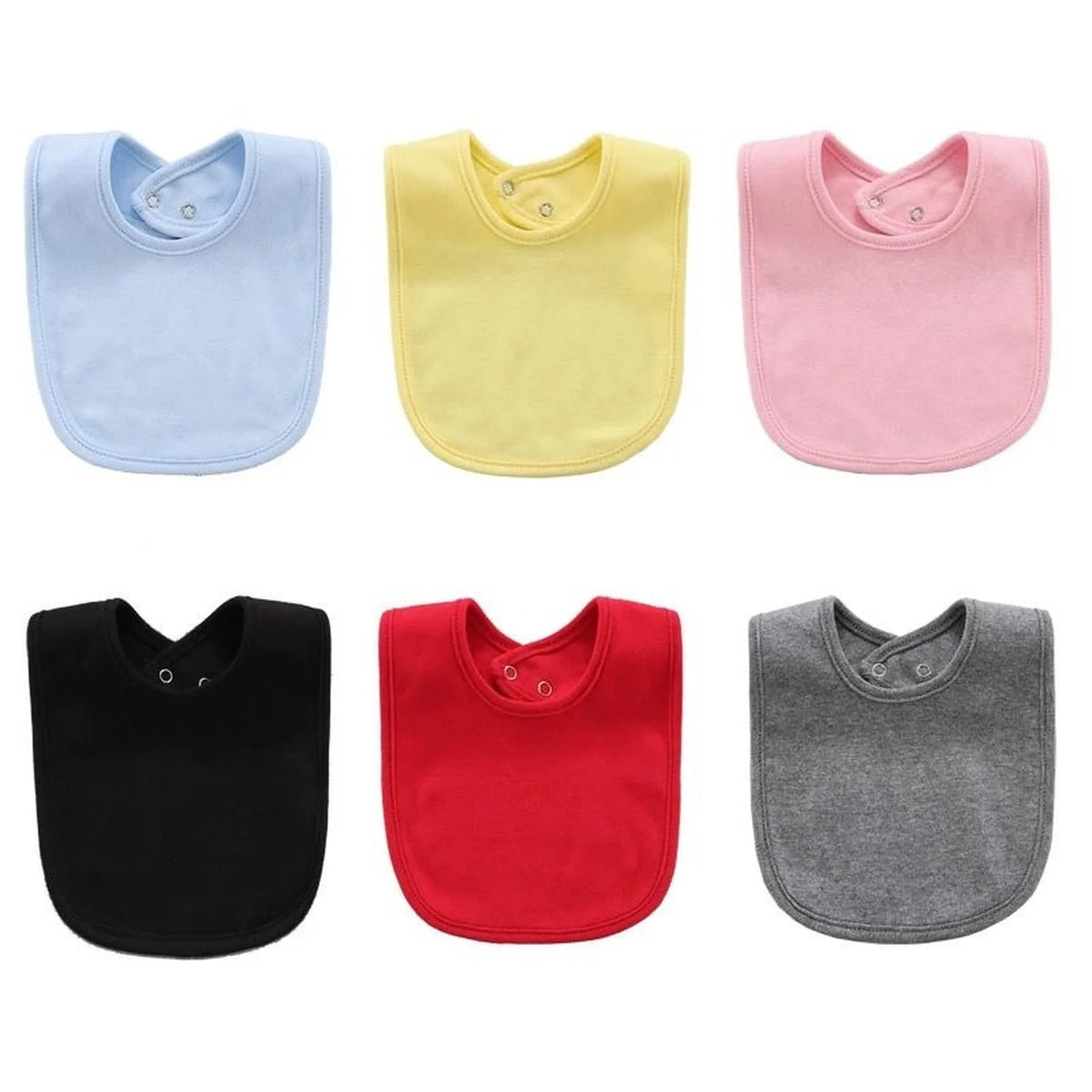 Soft Cotton Baby Bib with Absorbent Drool Towel