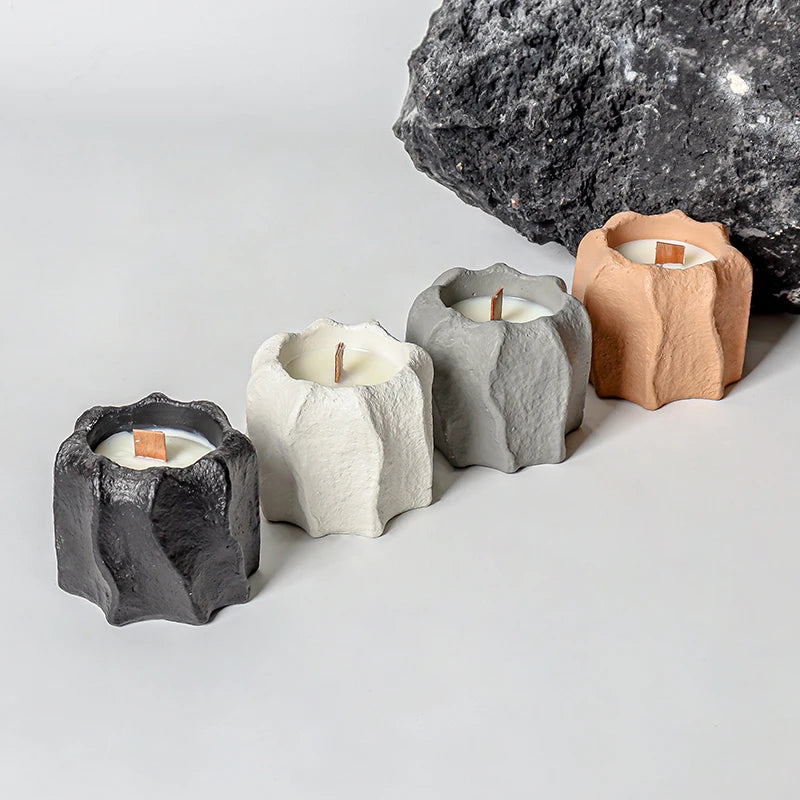 Wavy Edge Silicone Mold for Concrete Candle Cups & Decor