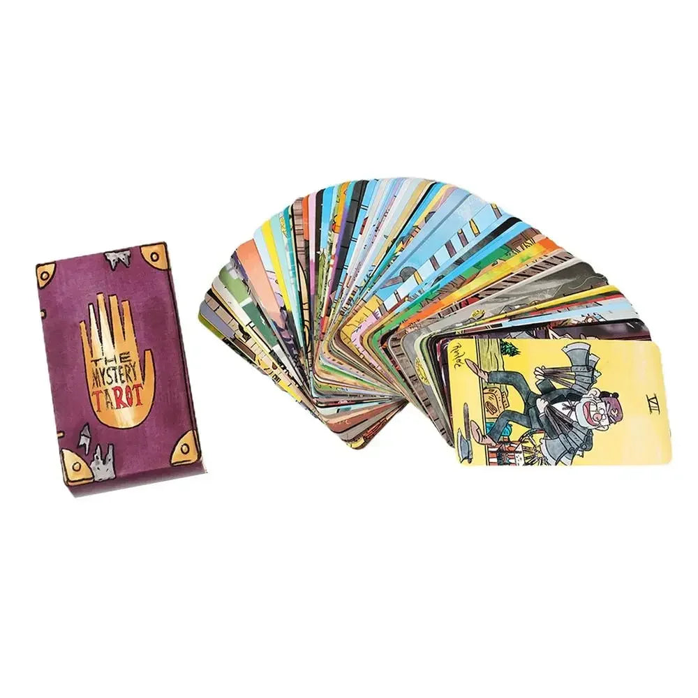 Mystery Tarot Card Deck – 78-Card English Edition for Beginners