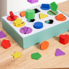 Wooden Color and Shape Sorting Box for Early Learning