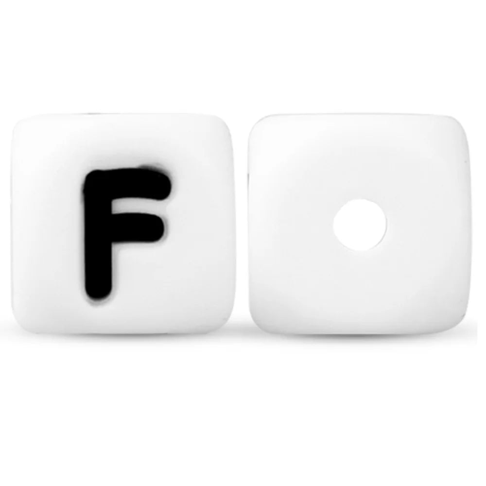 Silicone Letter Beads for DIY Bracelets and Jewelry Making