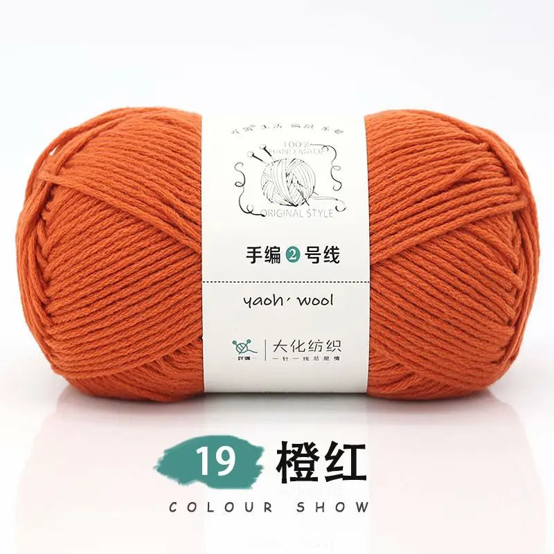 Soft Acrylic Yarn for Knitting & Crochet – 200m Skein