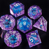 Liquid Core Resin Dice Set – 7 Polyhedral Dice for DND & RPG
