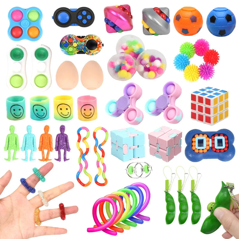 Surprise Fidget Toy Bundle – Mixed Sensory Stress Relief Set