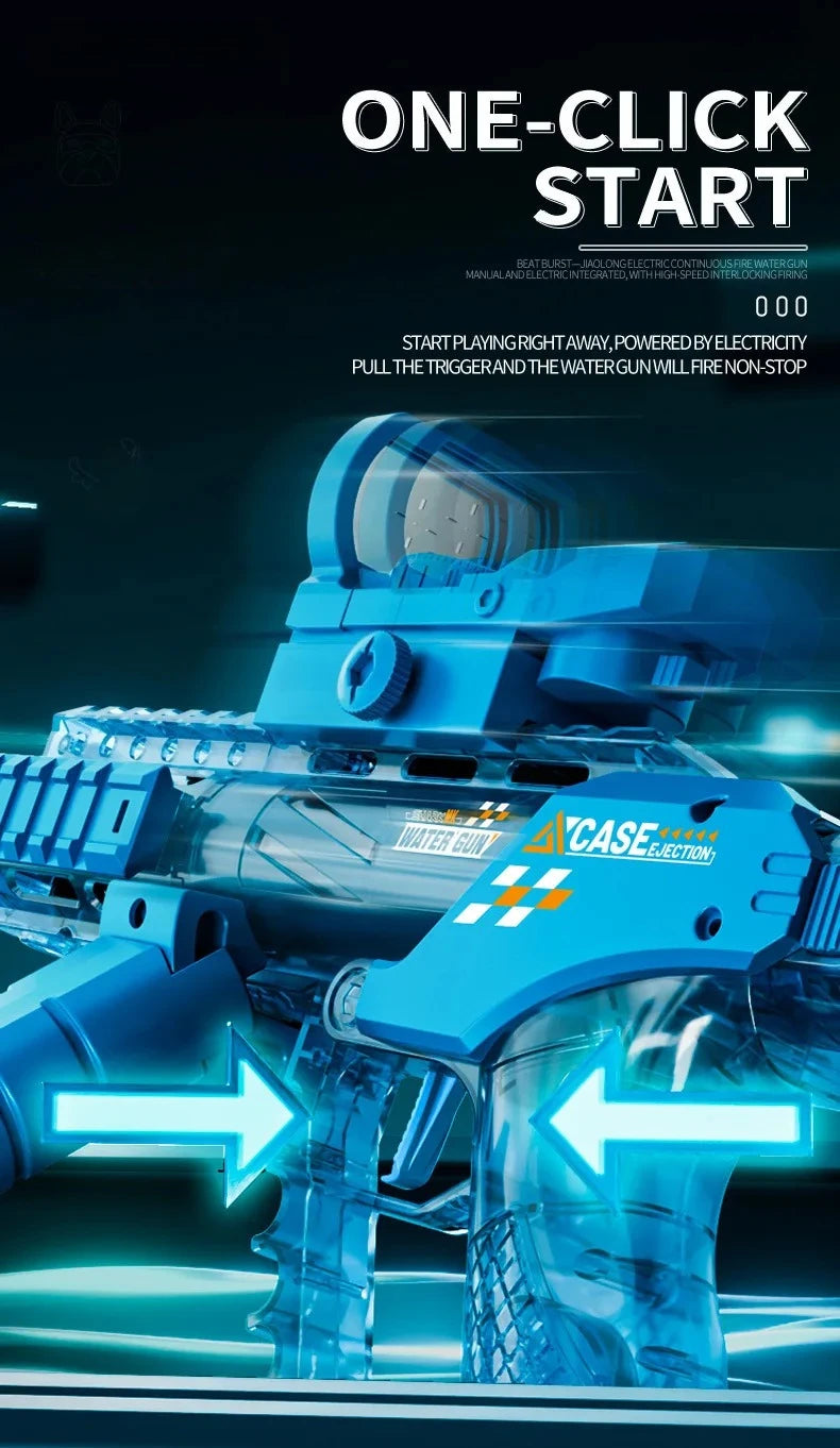 Electric LED Water Blaster with Large Capacity Tank