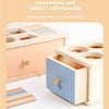 Wooden Color Shape Sorter with Drawer Box – Montessori Learning Toy