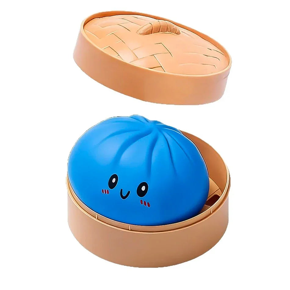 Squishy Dumpling Stress Relief Toy – Cute Squeeze Fidget for Anxiety & Fun